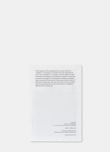Work And / Or Rework by (Ed) Fella Books Work And / Or Rework by (Ed) Fella Black inn0505002