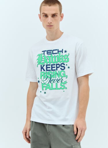 ICE & TECHNO TH Fan Tシャツ  ホワイト int0156002