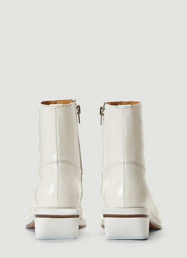 Squared-Toe Cowboy Boots ION Squared-Toe Cowboy Boots White ion0340003