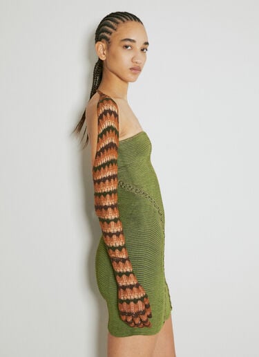 Turner Knit Dress Isa Boulder Turner Knit Dress Green isa0253005