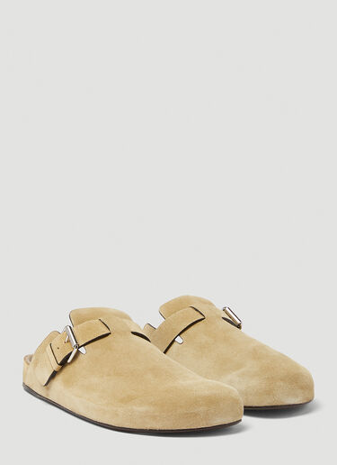 Isabel Marant Mirvinh Slip Ons Beige isb0147021