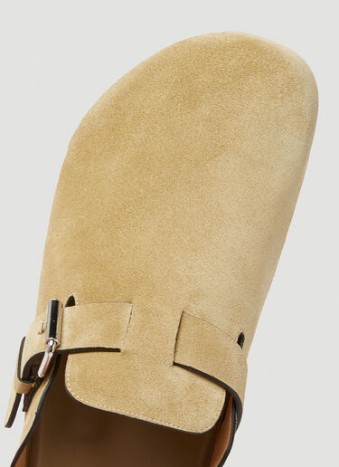 Isabel Marant Mirvinh Slip Ons Beige isb0147021