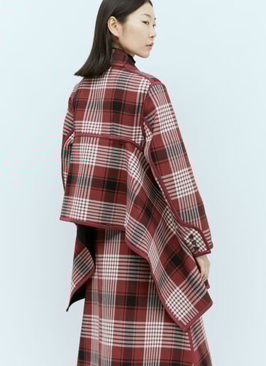 Counterpoint 格纹夹克 Issey Miyake Counterpoint 格纹夹克 红色 ism0255001