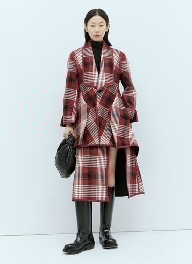 Counterpoint 格纹夹克 Issey Miyake Counterpoint 格纹夹克 红色 ism0255001