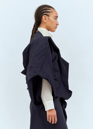Enclothe Cardigan Issey Miyake Enclothe Cardigan Blue ism0258002