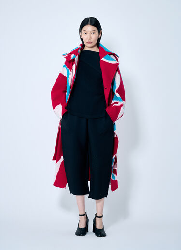 ヴィガー・プリーツ・ソリッドトップ Issey Miyake ヴィガー・プリーツ・ソリッドトップ ブラック ism0259001