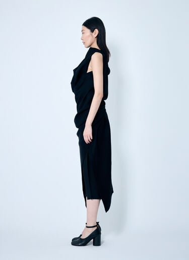 Issey Miyake Entwine Maxi Dress Black ism0259004