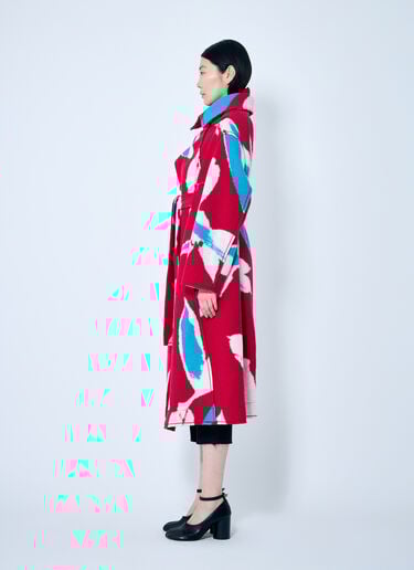 Issey Miyake Vigor Long Coat Red ism0259006