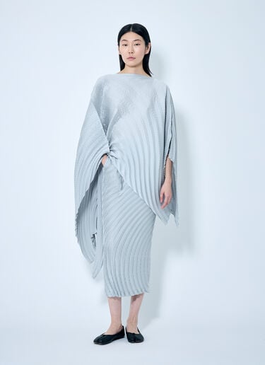 Issey Miyake ニュアンスプリーツ・ソリッドトップス グレー ism0259009
