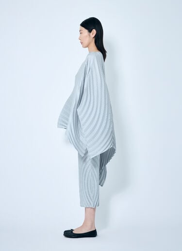 Issey Miyake ニュアンスプリーツ・ソリッドトップス グレー ism0259009
