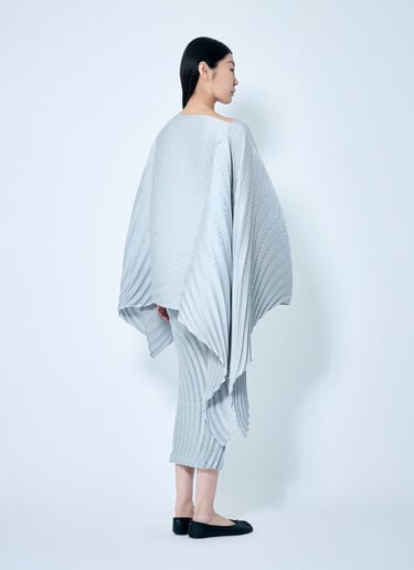 Issey Miyake ニュアンスプリーツ・ソリッドトップス グレー ism0259009