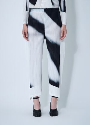 Issey Miyake Shadow Study Pants White ism0261004