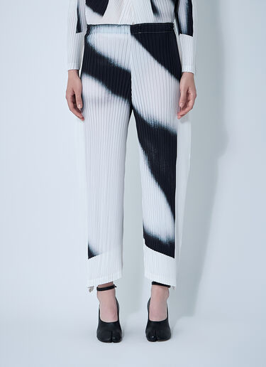섀도 스터디 팬츠 Issey Miyake 섀도 스터디 팬츠 화이트 ism0261004