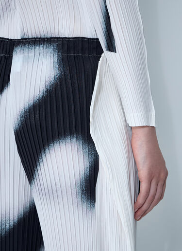 섀도 스터디 팬츠 Issey Miyake 섀도 스터디 팬츠 화이트 ism0261004