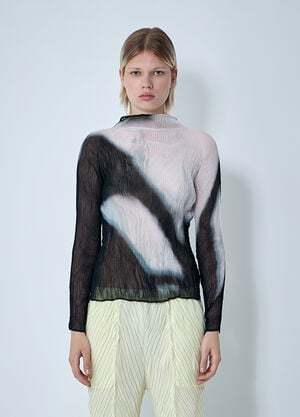 Issey Miyake Shadow Study Shirt White ism0261006