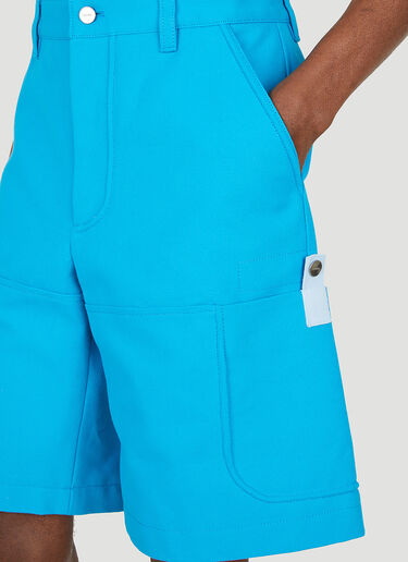 Jacquemus Le Giardino Bermuda Shorts Blue jac0148018