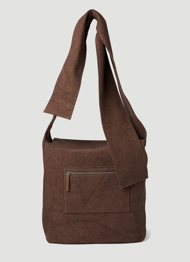 Jacquemus 르 카르핀테로 메신저 백 브라운 jac0150053