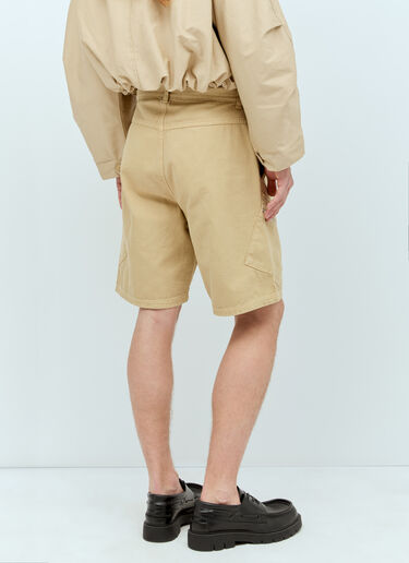 Jacquemus Le Short Marrone Beige jac0156004