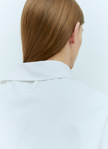 La Chemise Cuadro Shirt Jacquemus La Chemise Cuadro Shirt White jac0156010