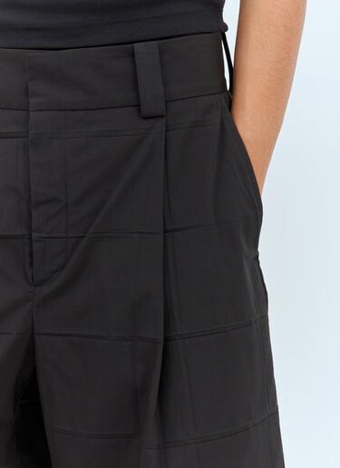 Le Short Navega Plisse Jacquemus Le Short Navega Plisse Black jac0158001