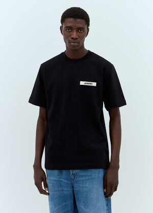 Jacquemus Le T-Shirt Gros Grain Black jac0158009
