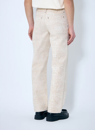 Jacquemus Le De-Nimes Fernando 棉质长裤  米色 jac0160010