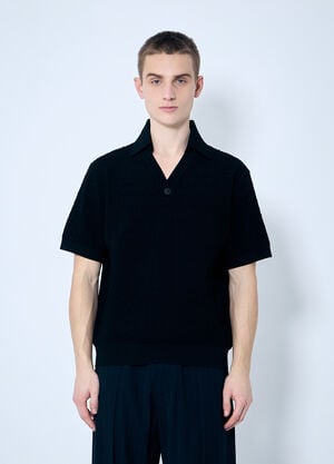 Jacquemus Le Polo Scala Top Black jac0160013