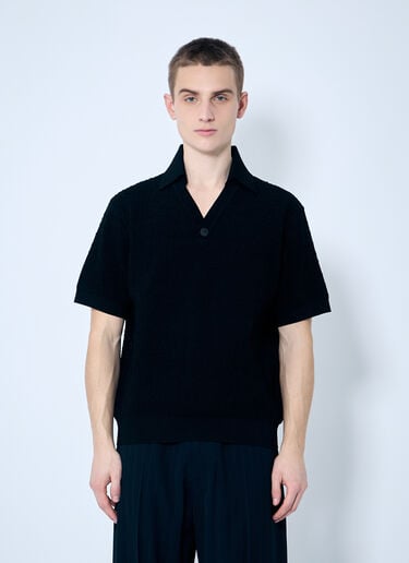 Jacquemus Le Polo Scala Top Black jac0160013