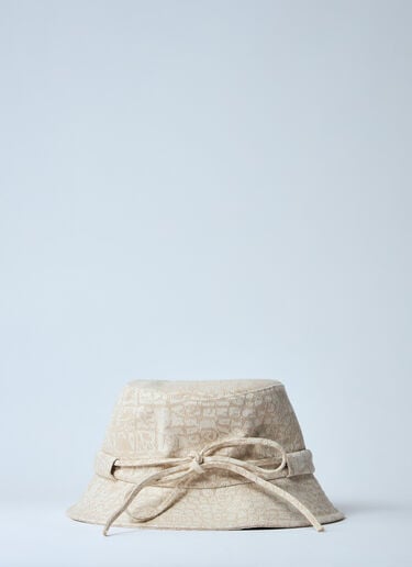 Jacquemus Le Bob Gadjo 渔夫帽  米色 jac0160026