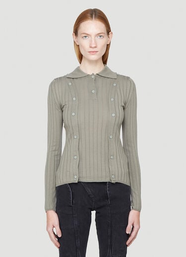 La Maille Baho Top Jacquemus La Maille Baho Top Green jac0242093