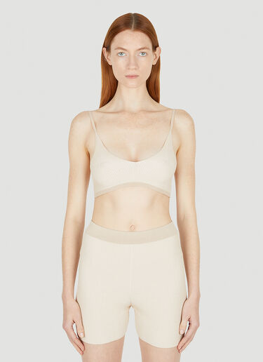 Jacquemus La Bandeau Valensole Top Cream jac0248023