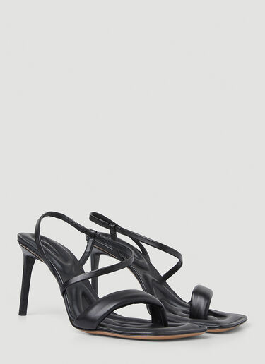 레 샌들 리몬 하이힐 Jacquemus 레 샌들 리몬 하이힐 블랙 jac0248083