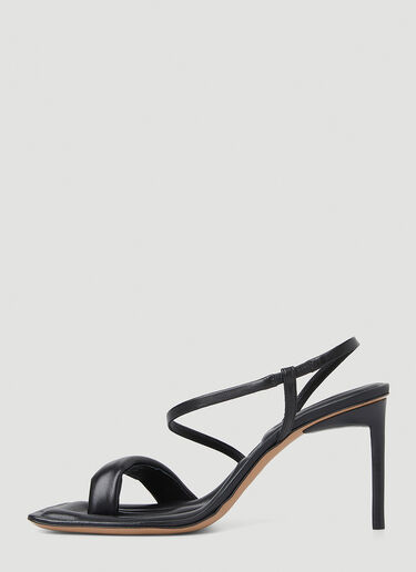 레 샌들 리몬 하이힐 Jacquemus 레 샌들 리몬 하이힐 블랙 jac0248083