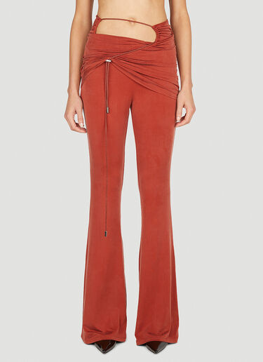 Jacquemus Le Pantalon Espelho Pants Orange jac0251015
