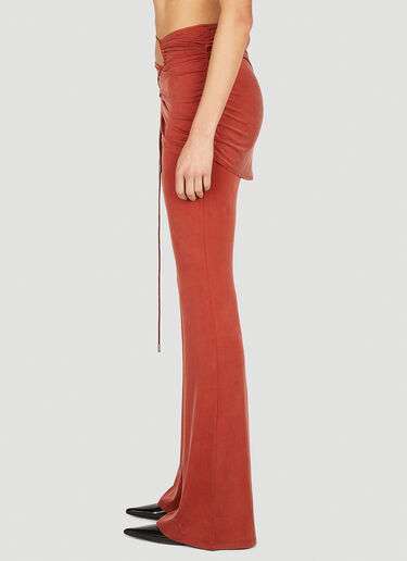 Jacquemus Le Pantalon Espelho Pants Orange jac0251015