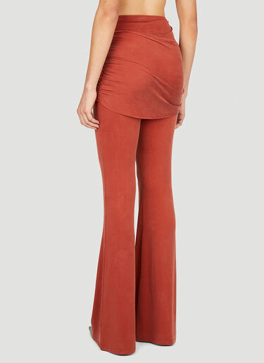 Jacquemus Le Pantalon Espelho Pants Orange jac0251015