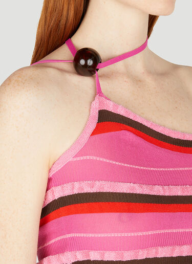 La Maille Concha Top Jacquemus La Maille Concha Top Pink jac0251024