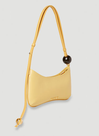 Jacquemus Le Bisou Perle Shoulder Bag Yellow jac0251107
