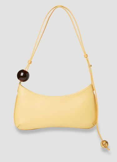 Jacquemus Le Bisou Perle Shoulder Bag Yellow jac0251107
