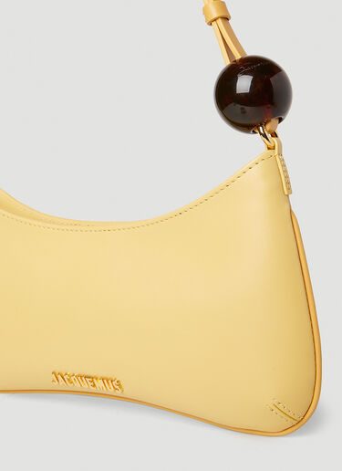 Jacquemus Le Bisou Perle Shoulder Bag Yellow jac0251107