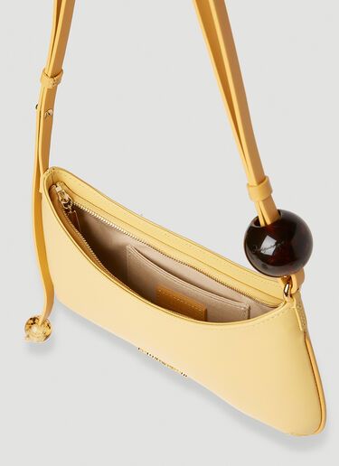Jacquemus Le Bisou Perle Shoulder Bag Yellow jac0251107