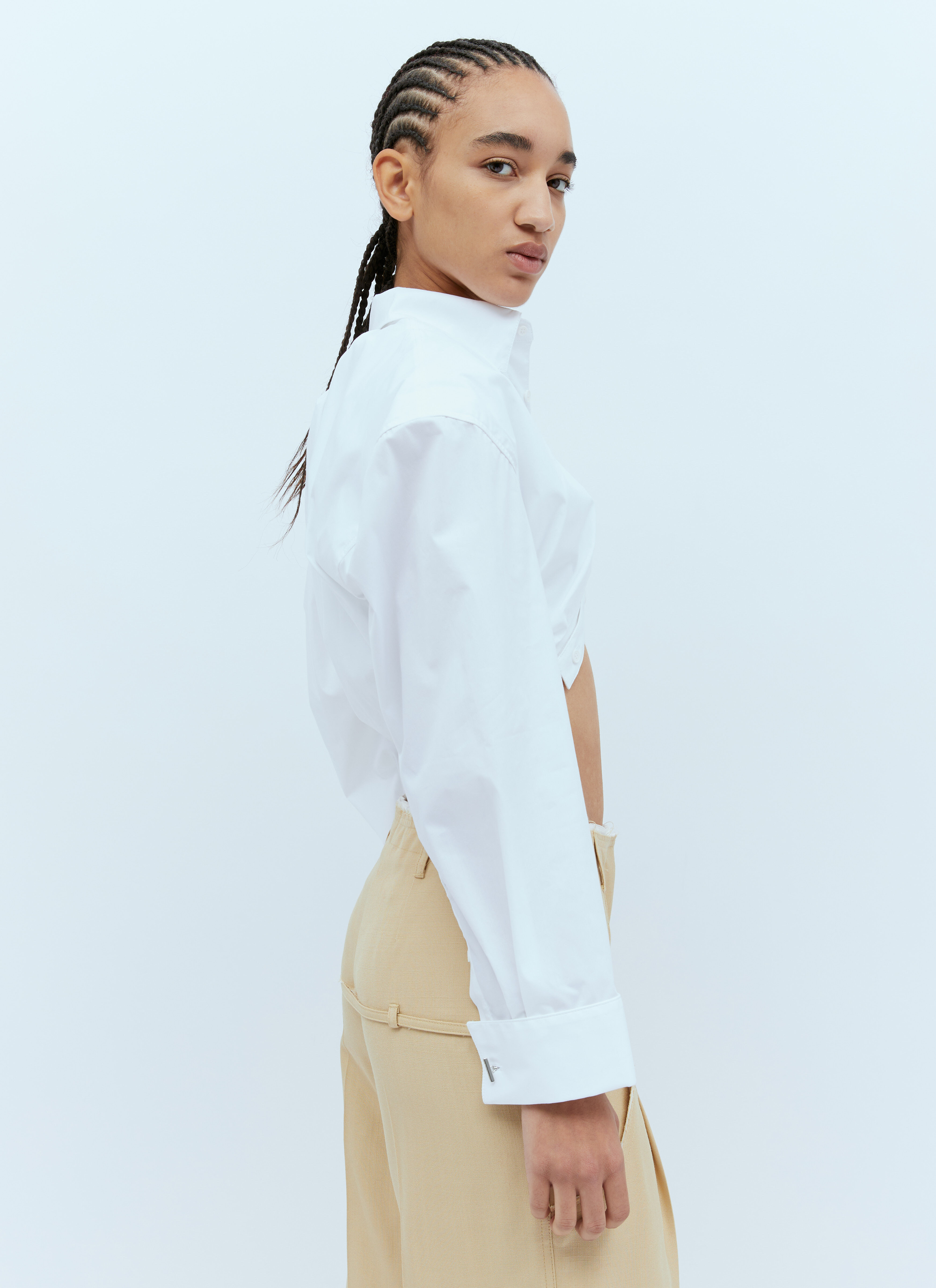 Tシャツ・カットソー JACQUEMUS 'Chemise De Costume' shirt (24H243SH0641691 3EV) The suit shirt by JACQUEMUS | Official website