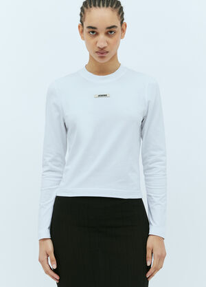 Jacquemus Le Gros Grain T 恤 白色 jac0256036