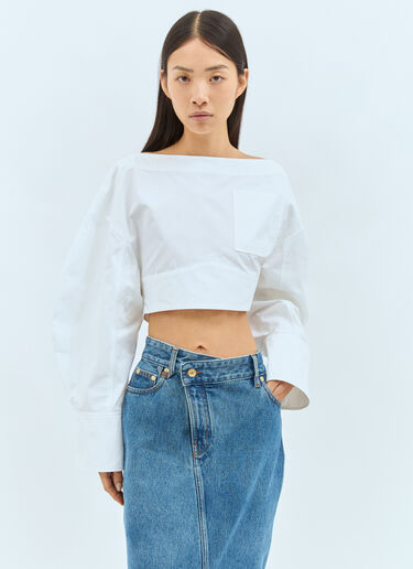 Le Haut Casaco Top Jacquemus Le Haut Casaco Top White jac0258014