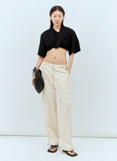 Le T-Shirt Bahia Court Jacquemus Le T-Shirt Bahia Court Black jac0258023