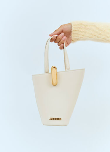 Le Petit Bambola 水桶包 Jacquemus Le Petit Bambola 水桶包 乳白色 jac0258045