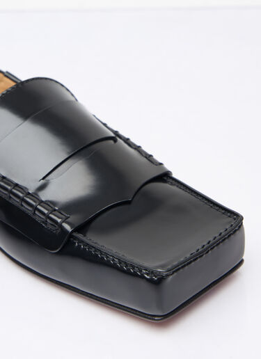 レ モカサン カレ ローファー Jacquemus レ モカサン カレ ローファー ブラック jac0258069