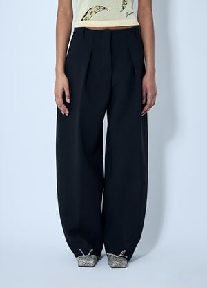 Jacquemus Le Ovalo Pants Black jac0260002