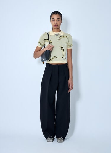 Le Ovalo Pants Jacquemus Le Ovalo Pants Black jac0260002