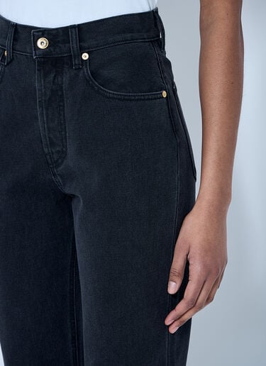 Jacquemus Le De-NÃ®mes Droit 牛仔裤  黑色 jac0260008
